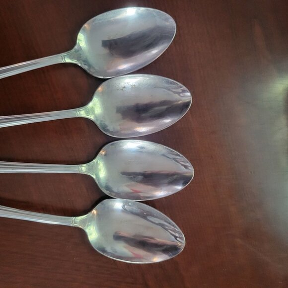 OneidaCraft Stainless Steel Tablepoons 6.25" Set Of 4 - Picture 3 of 6